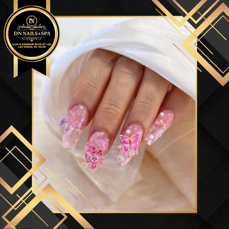 Nail design at DN Nails & Spa